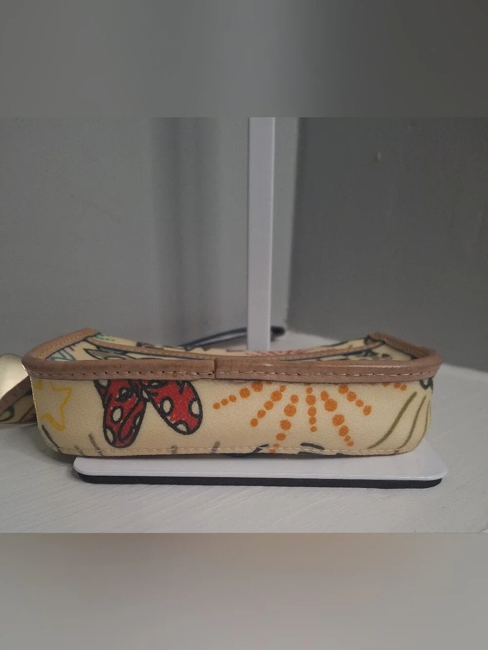 Dooney & Bourke Disney Parks White Sketch V2 Snap Wristlet
